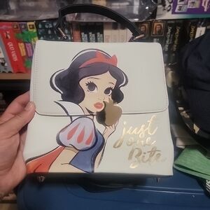 Disney Snow White Shoulder Bag with Red and Gold Accents